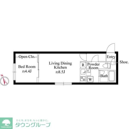 アバンティア阿佐ヶ谷南の物件間取画像
